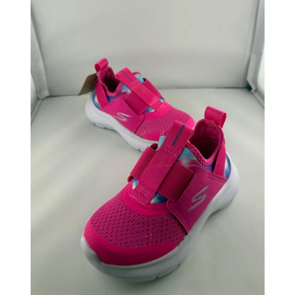 Skechers Kids Girls Skech Fast-Surprise Groove Sneaker, Hot Pink/Multi, Size 8.0
